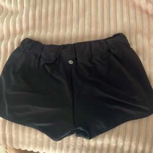 Black Lululemon shorts